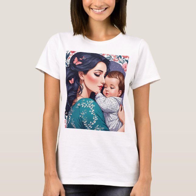 Une mère amour ne connaît pas de limites T-shirt (Devant)