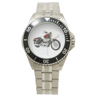 Une montre à poignet de moto