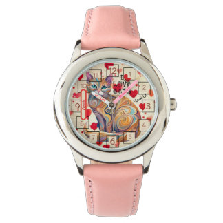 Une montre eWatch mignonne pour enfants