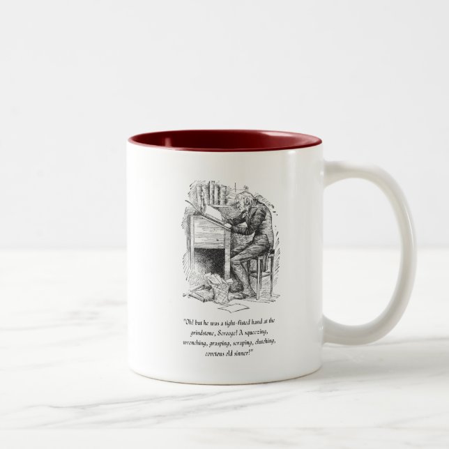 Une Mug Carol de Noël (Droit)