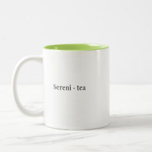Une Mug de thé minimaliste