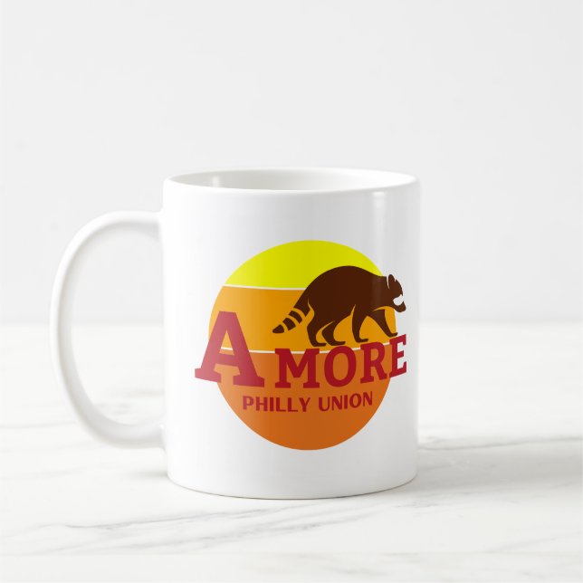 Une Mug Raccoon Plus Philly Union (Gauche)