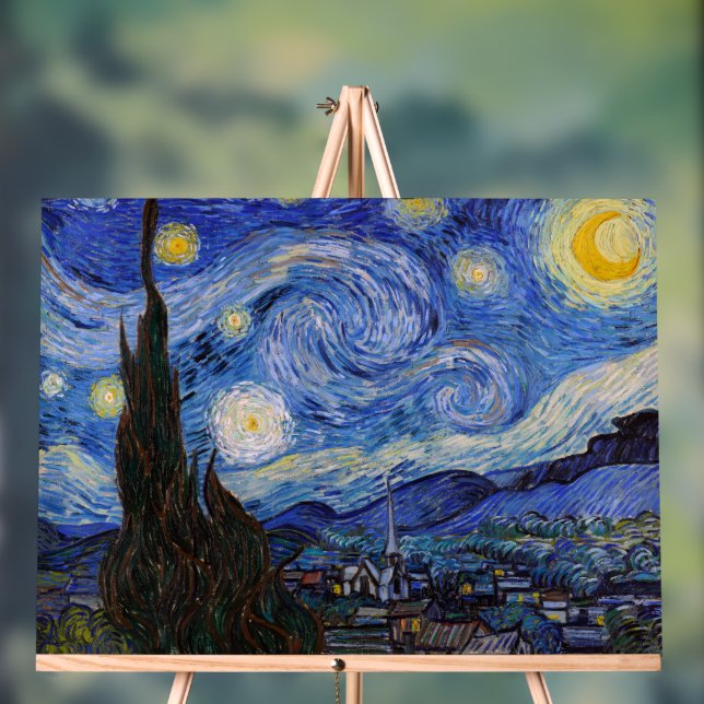 Une nuit étoilée : Saint Remy par Vincent Van Gogh (Neutre)
