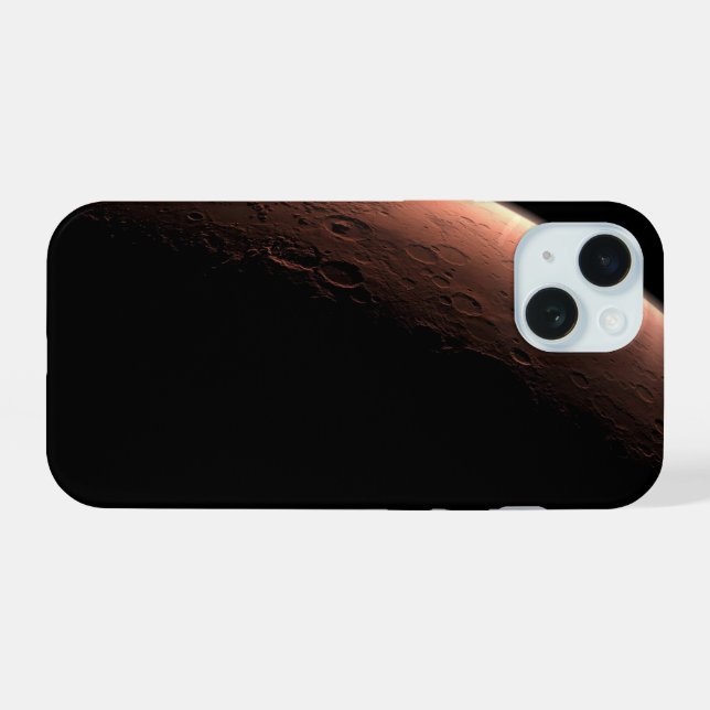 Une Partie De Mars À La Limite De La Lumière Et De (Verso Horizontal)