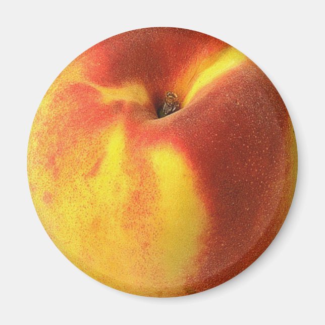 UNE PEACH D'UN MAGNET POUR VOTRE PORTE DE RÉFRIGÉR (Devant)