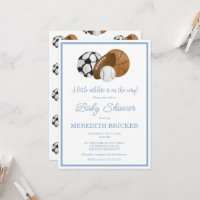 Une petite athlète est en route Invitation de douc