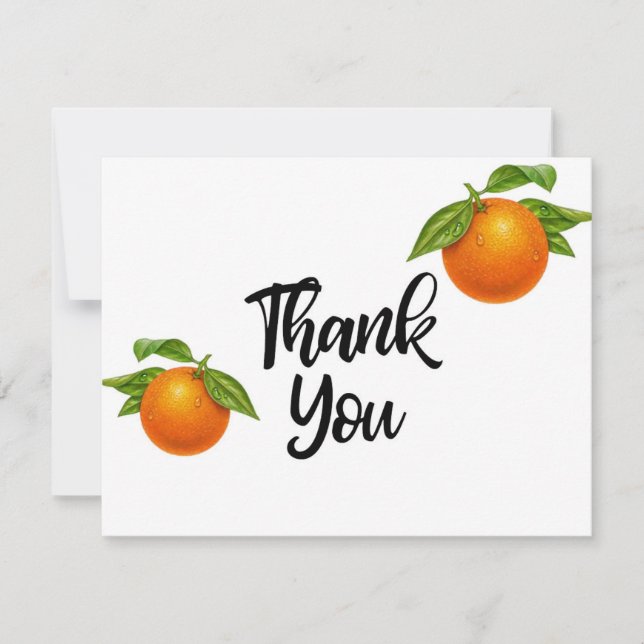 Une petite Carte de remerciements Cutie (Devant)