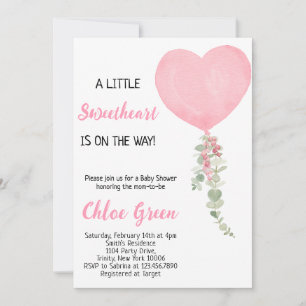 Une petite douceur est sur le chemin Invitation