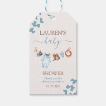 Une petite étiquette de cadeau pour une Baby Showe
