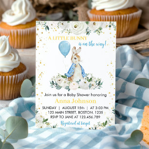 Une Petite Invitation De Baby shower Bunny