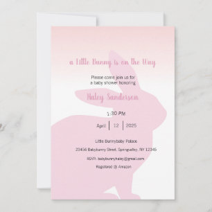 Une petite invitation de lapin en route