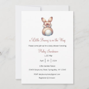 Une petite invitation de lapin en route