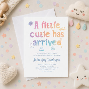 Une petite merveille est arrivée Invitation Sip an
