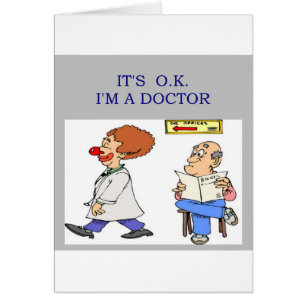 une plaisanterie drôle de docteur