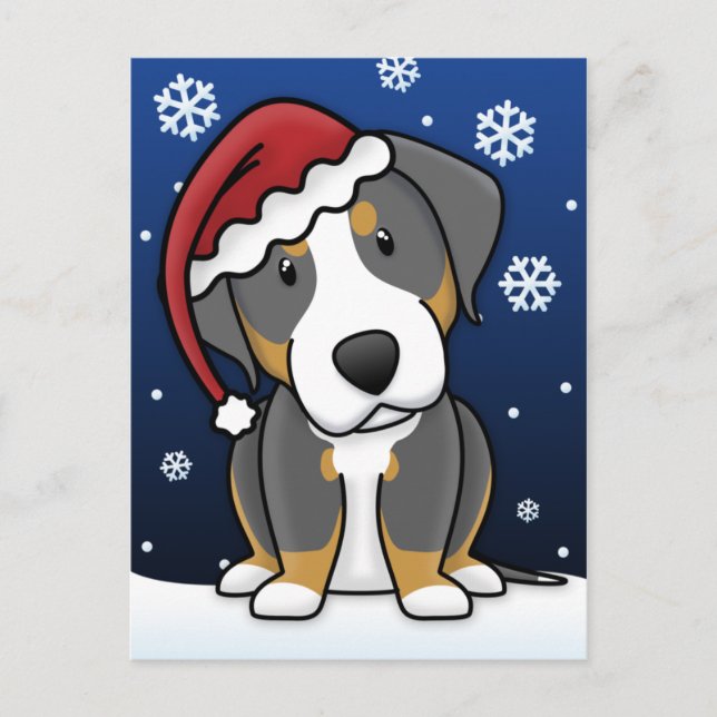 Une plus grande carte postale suisse de Noël de (Devant)