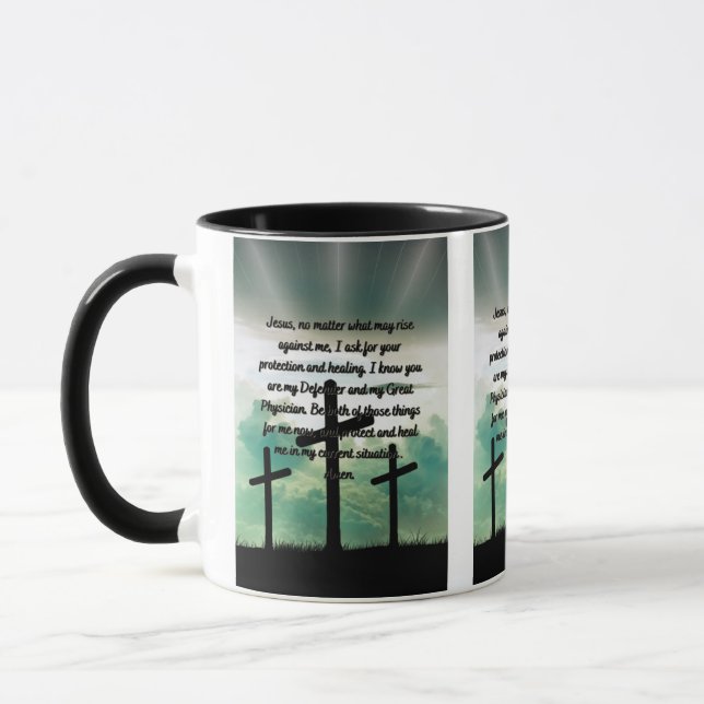 Une Prière Quotidienne Pour Guérir La Mug À Deux T (Gauche)