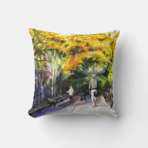 Une Promenade À Travers Le Coussin Du Parc