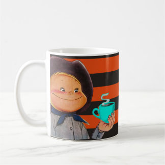 Une publicité vintage de tasses de thé chaudes