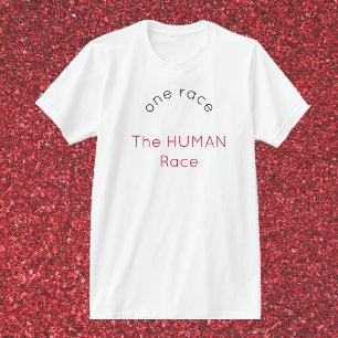 Une race : T-shirt humain