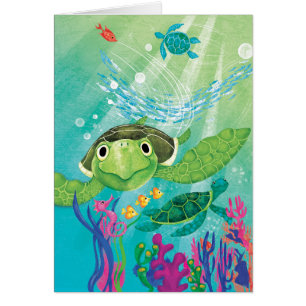 Une Secourt de tortue de mer