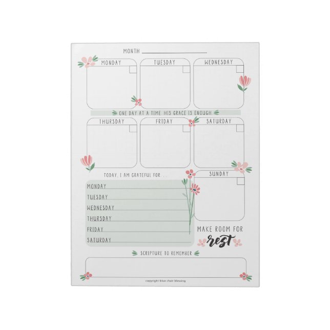 Une semaine en un coup d'oeil le bloc-notes du pla (Tourné)