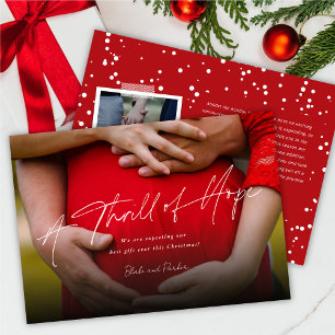 Une sensation d'espoir Photo Faire-part de grosses