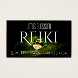 Une seule goutte d'eau sur Leaf Reiki