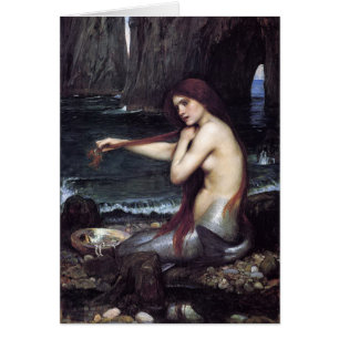 Une sirène de J W Waterhouse, 1901