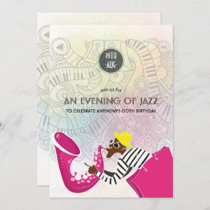 Une soirée Jazz toute occasion Fête invitation