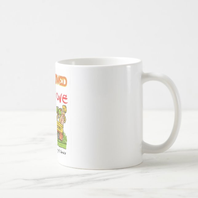 Une tasse de café de rampement de barre d'amour (Droite)