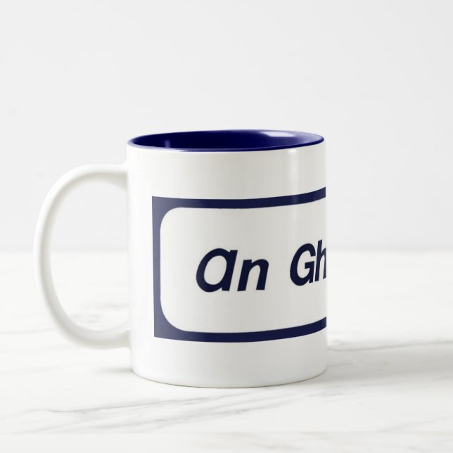 Une tasse de Ghaeltacht (Gauche)