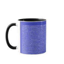 Une tasse de pi (π) grande pour le geek de maths