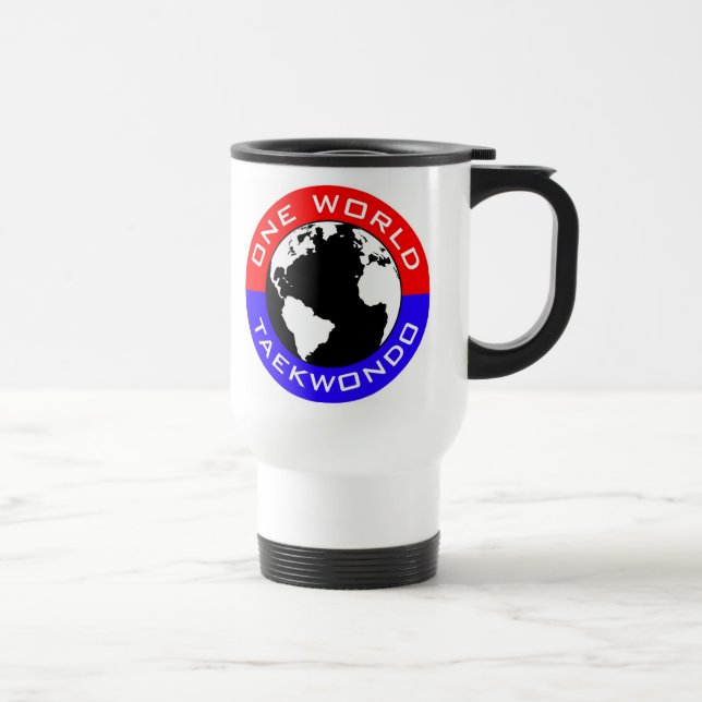 Une tasse de voyage du Taekwondo du monde (Droite)