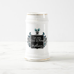 Une tasse médiévale avec le votre possèdent tr