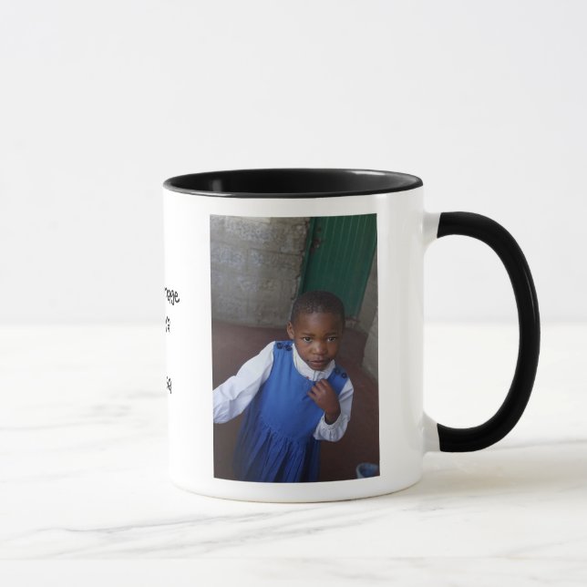 Une tasse pour aider des orphelins de SIDA (Droite)