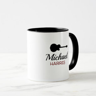 une tasse pour le guitariste
