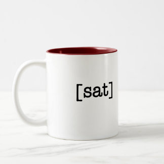 Une tasse une tasse de café de samedi de jour