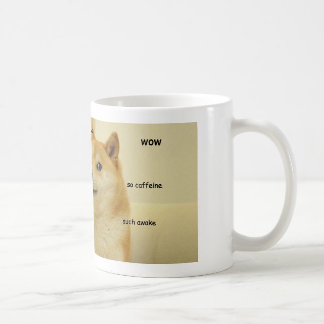 Une telle tasse de Shibe de doge (Droite)