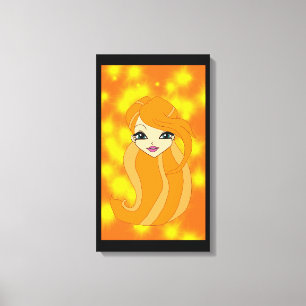 Une toile du monde de la fée