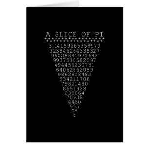 Une tranche de chiffres Pi