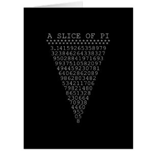Une tranche de typographie de Pi