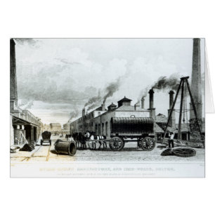Une usine de Vapeur-Moteur et travaux de fer