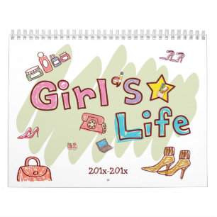 Une vie de filles a personnalisé le calendrier de