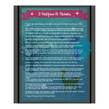 Une Visite De St. Nicholas - Poster De Vacances