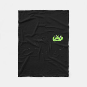 Unehrlicher Frosch Lustiger Frosch Meme Benehmen N Fleecedecke