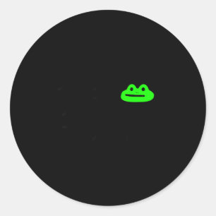 Unehrlicher Frosch Meme Benehmen Kein Lustiger Fro Runder Aufkleber
