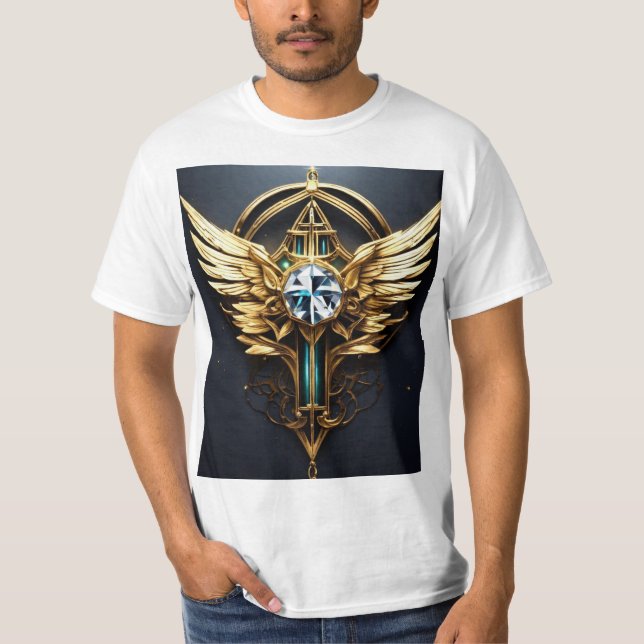 Unendliche Bilder: Tragen Sie Ihre Energie" T-Shirt (Vorderseite)