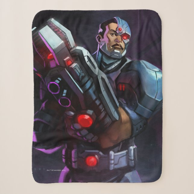 Unendliche Cyborg-Illustration Sherpadecke (Vorderseite)