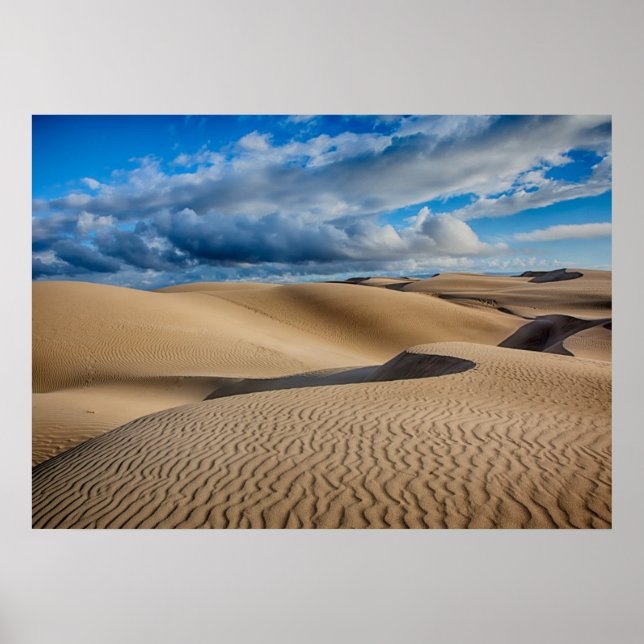 Unendliche Dünen Poster (Vorne)