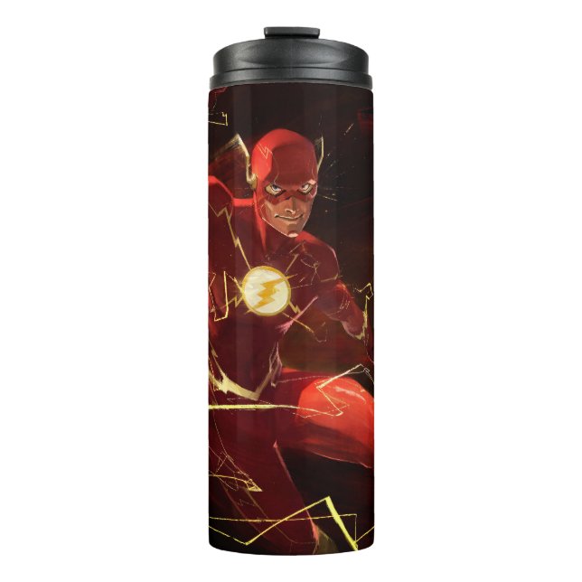 Unendliche Flash-Illustration zur Krise Thermosbecher (Vorderseite)